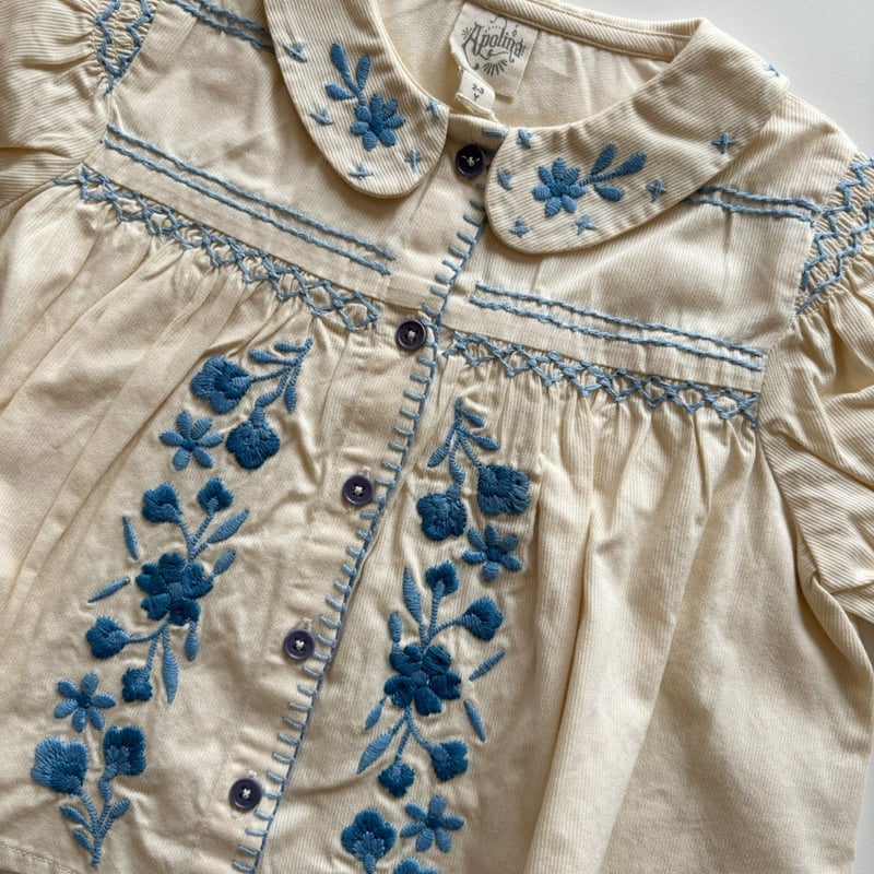 Apolina HEIDI BLOUSE - CREAM | Baby Style LAB