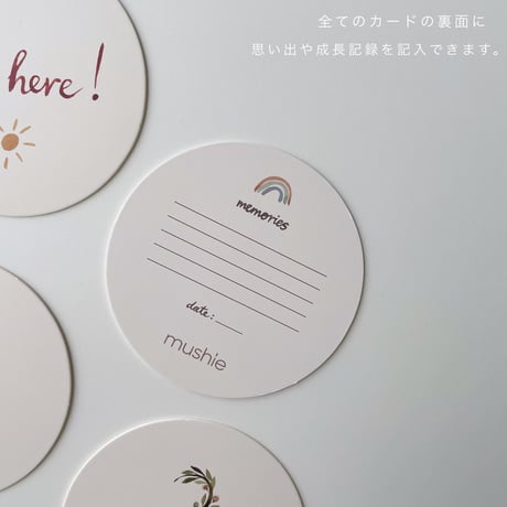 Mushie MILESTONE CARDS