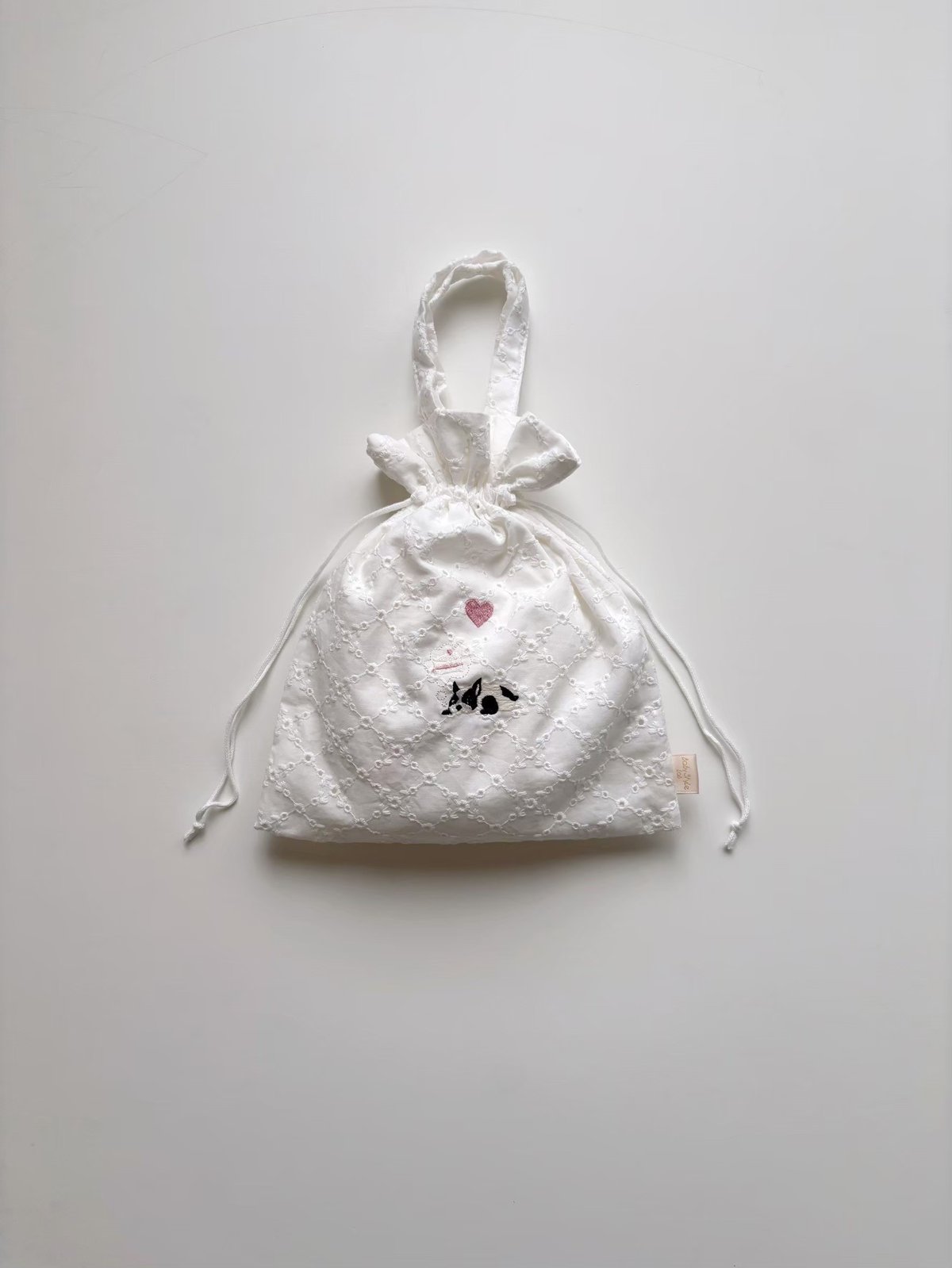 REBBISH ドールプリントタイベックバッグ 両面 y2k REBBISH ドールプリントタイベックバッグ 両面 y2k REBBISH