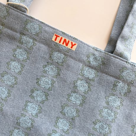 tiny cottons  Blue Flowers Tote Bag