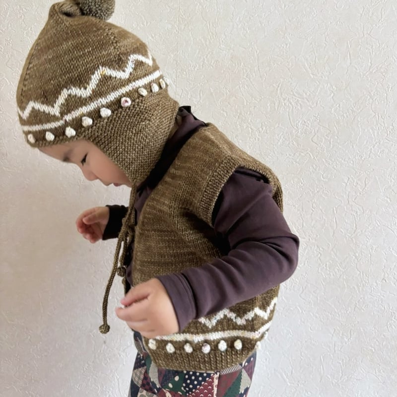 misha&puff Zig Zag ニット帽 12-24m 新品 12-24m Misha & Puff Zig-Zag Nut Brown｜Yahoo!フリマ（旧PayPay