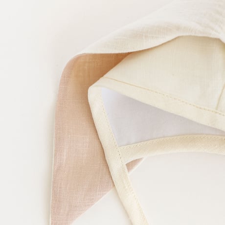Briar Baby  IVORY BUNNY BONNET
