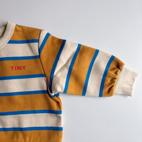 tiny cottons  Stripes Sweatshirt - vanilla/mustard