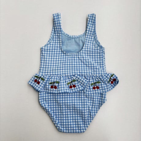 Konges Sløjd　SOLINE SWIMSUIT - PROVENCE/WHITE SWAN