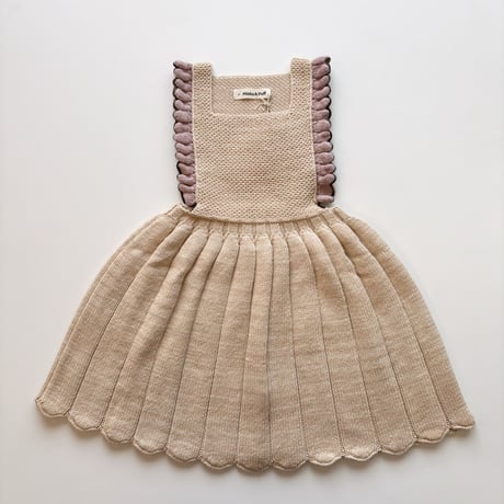 Misha & Puff　Louisa Pinafore - Bisque