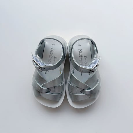 Salt Water Sandals　Swimmer - Silver　US5-8