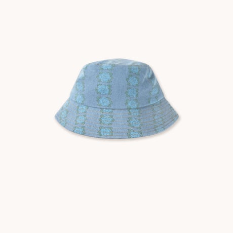 tiny cottons  Blue Flowers Bucket Hat