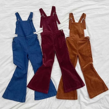 Twin Collective-FARRAH OVERALL-TOFFEE CORD