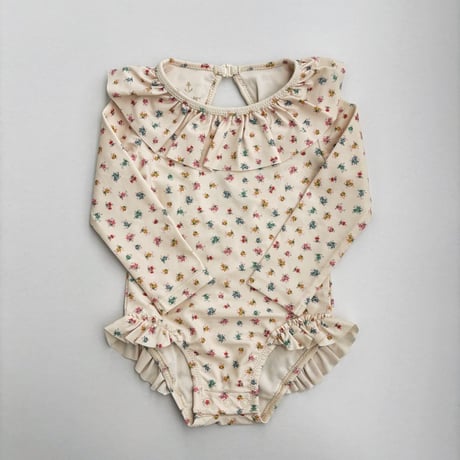 Konges Sløjd　MANUCA FRILL SWIMSUIT GRS - BLOOMIE SPRINKLE