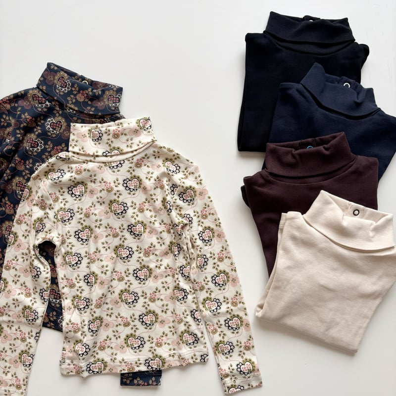 トップス misha puff Mock Neck Easy Top 3y little-misha-puff-ellie-