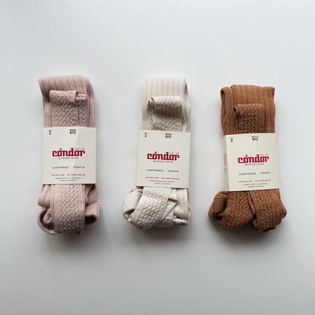 Condor 　サスペンダーリブタイツ