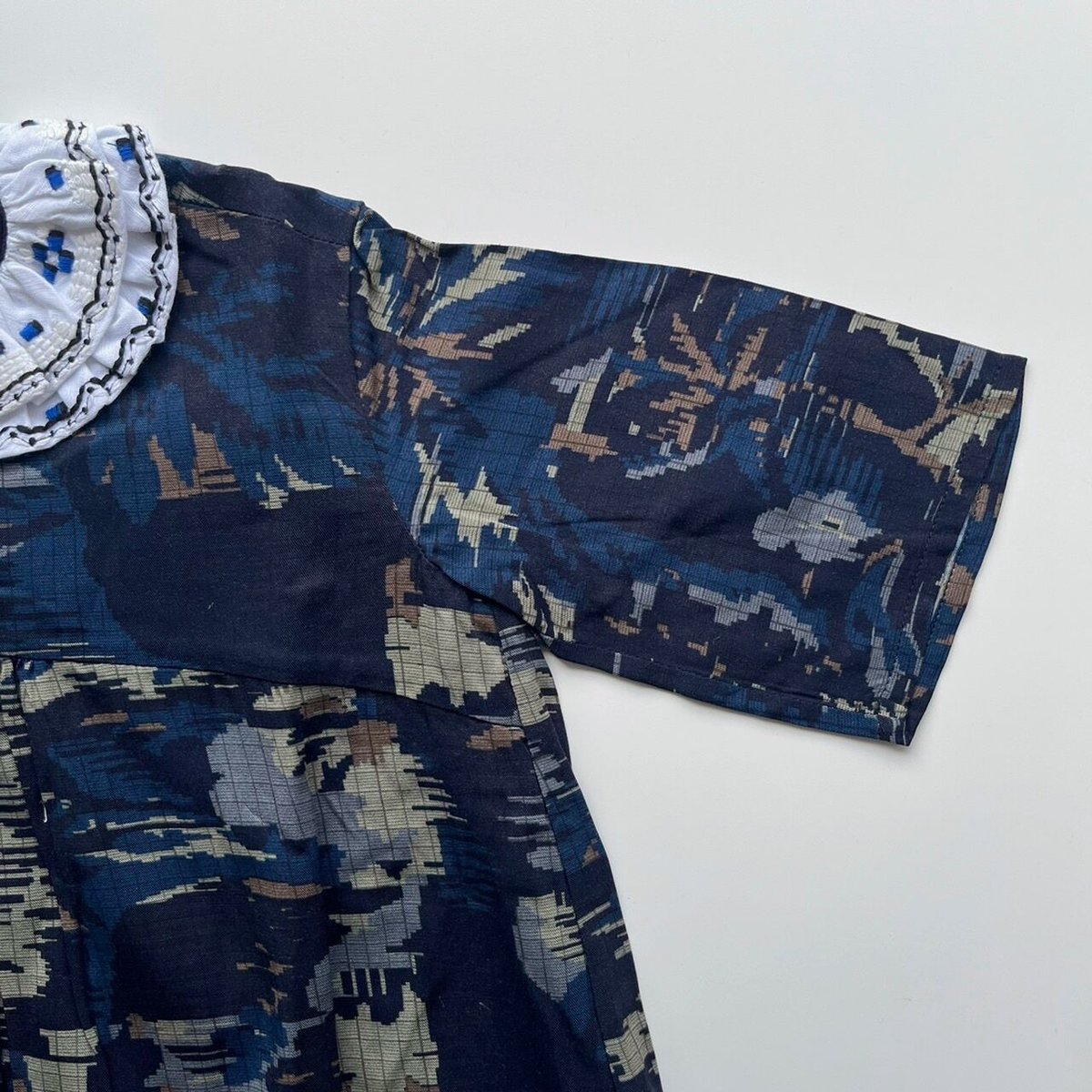 CARAMEL BUDDLEIA DRESS 3Y-6Y-TAPESTRY FLORAL BL