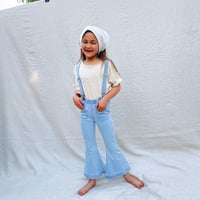 Twin Collective　FARRAH FLARE JEAN - BLUE PATCH POCKET