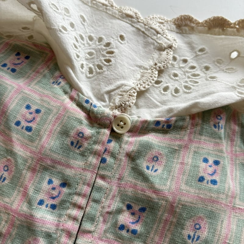 Apolina CORNELIA S/L SMOCK DRESS - ROSEPANEL M