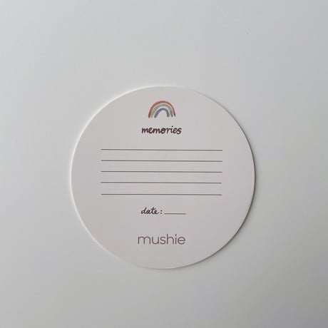 Mushie MILESTONE CARDS