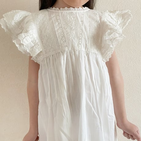 FAUNE  Zinnia Dress - Pure White