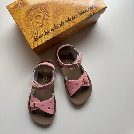 Salt Water Sandals　Sweets heart - Pink US5-12