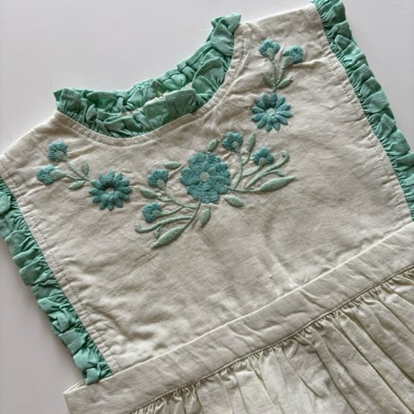 Apolina  IDA DRESS - MINT CREAM/SEAGLASS