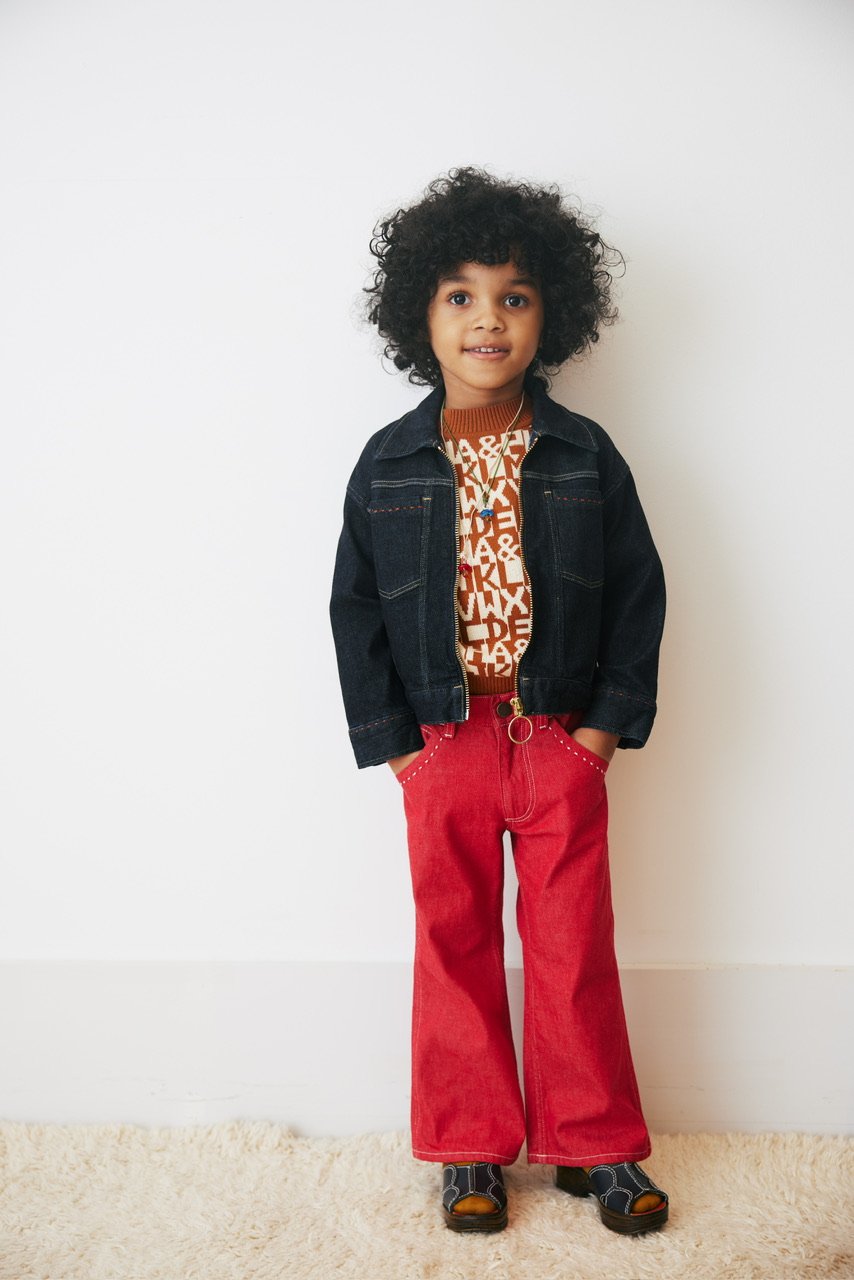 【Misha and Puff】ジャケット 6y Misha & Puff Zip Jacket - Indigo Denim | Baby S