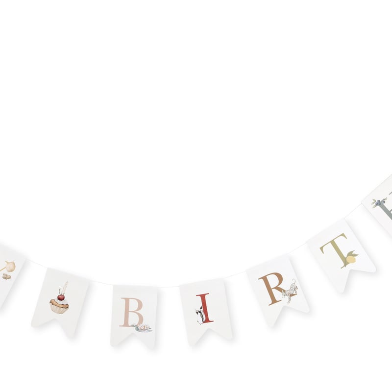 Konges Sløjd BIRTHDAY GARLAND FSC/MULTI | Baby