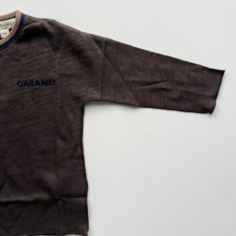 CARAMEL VIBERNUM BABY T-SHIRT  -  COFFEE