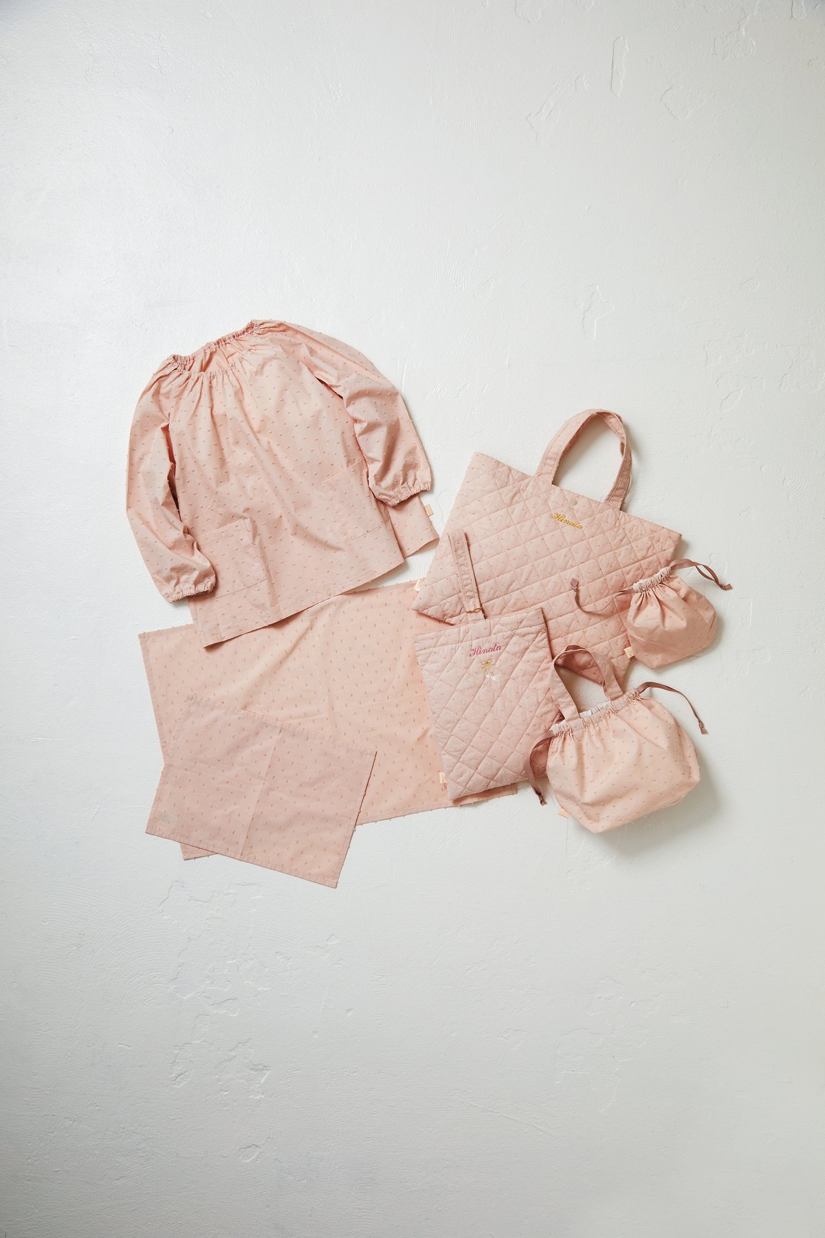 スクールグッズシリーズ ランチョンマット（S） ピンク | Baby