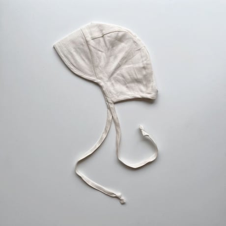 Briar Baby  BRIMMED IVORY LINEN BONNET