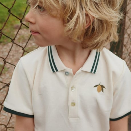 Konges Sløjd　FLORIAN POLO SHIRT GOTS