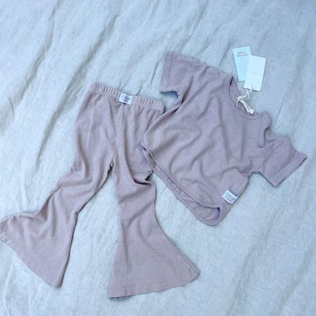 Twin Collective　HIPPIE LOUNGE CLUB FLARE SET - MOONLIGHT HEMP