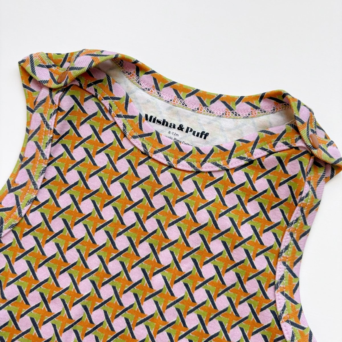 Misha&Puff Snap Overall Pink 6-12m