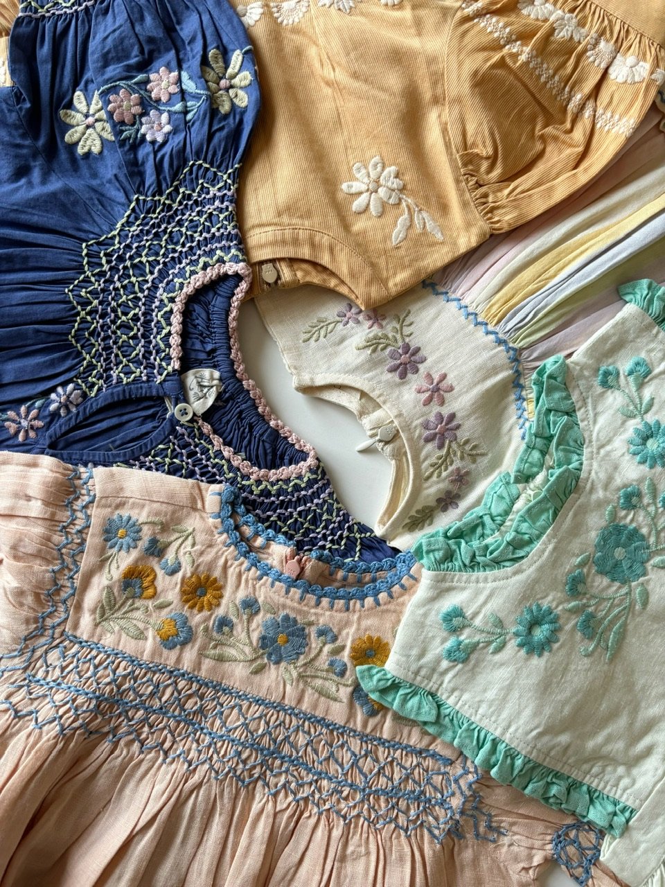 Apolina IDA DRESS - MINT CREAM/SEAGLASS | Baby