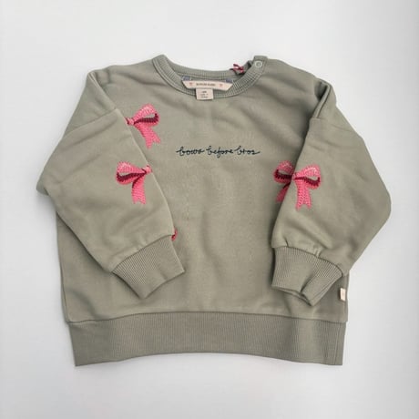 Konges Sløjd 　Lou Bow Sweatshirt