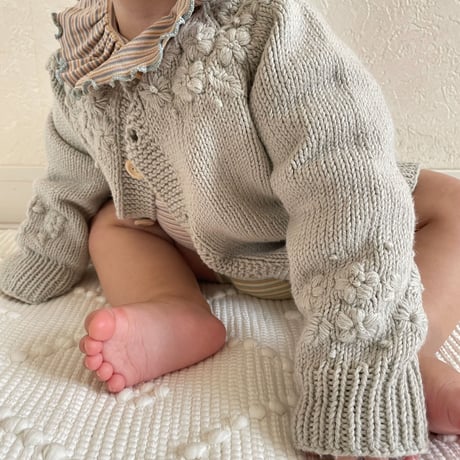 Penoora's    Maya Cardigan - argentino