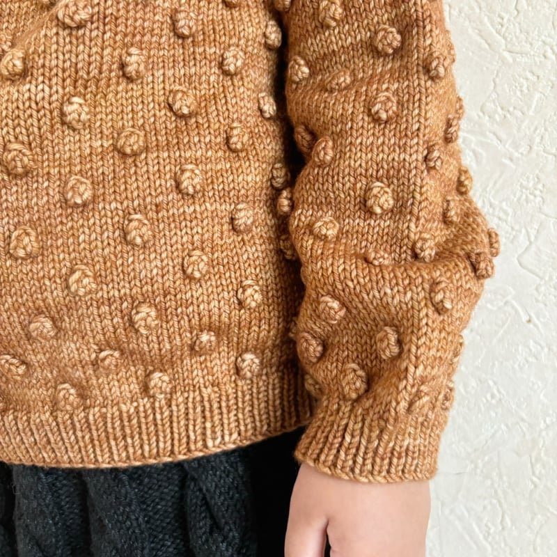 Misha & Puff Original Popcorn Sweater - Rose Go...