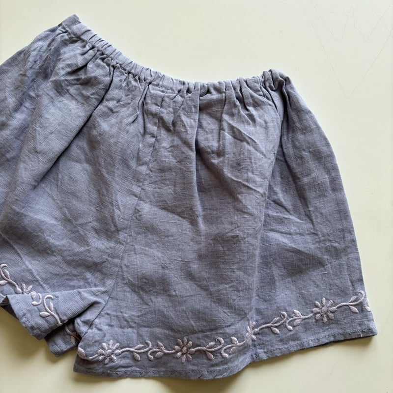 Apolina EMELINE SHORT SET - BLUE-LILAC/LILAC |