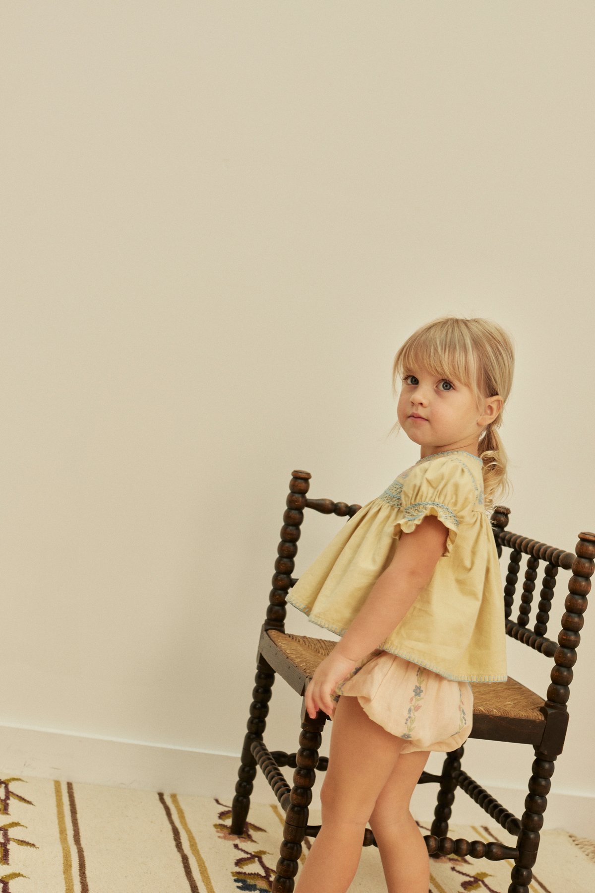 Apolina BABY DORA BLOUSE - CLOUD | Baby Style LAB