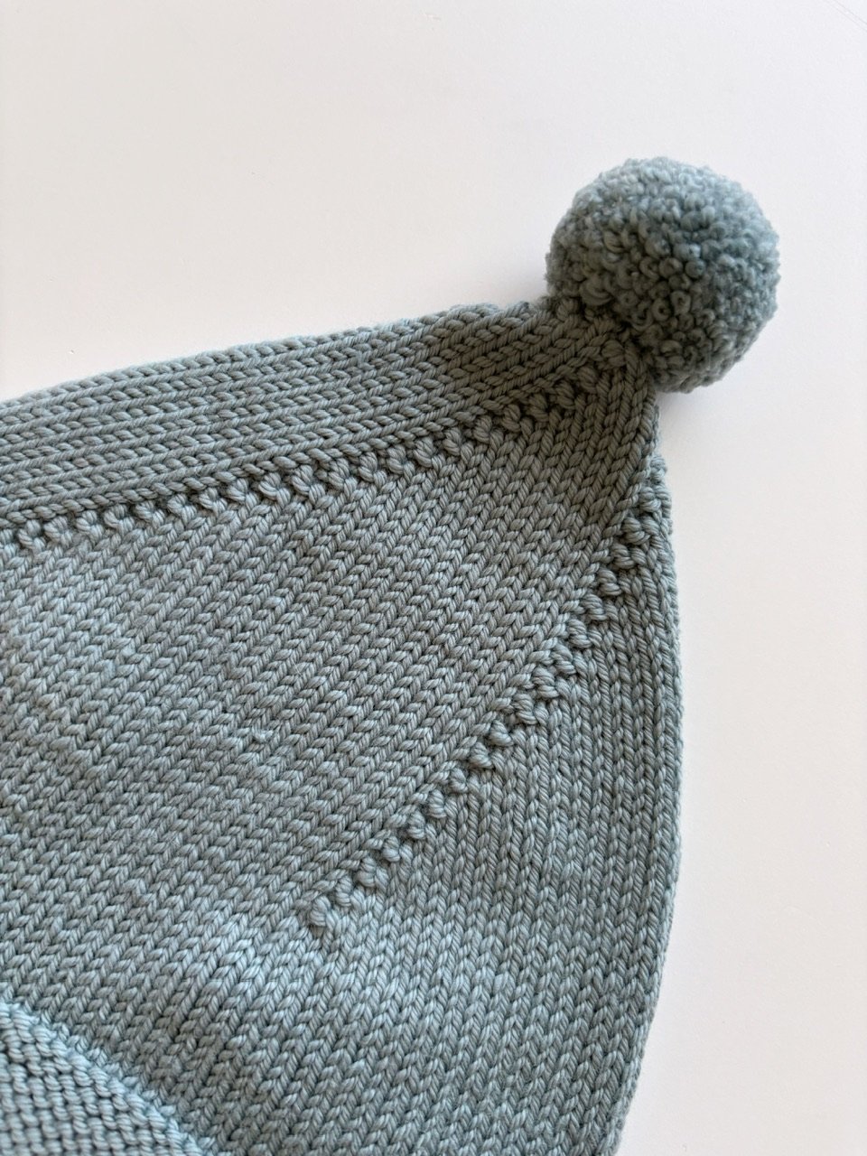 Misha & Puff Pointy Peak Hat - Overcast | Baby