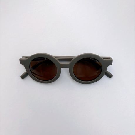 GRECH＆CO  Original Round  Bendable & Polarized Sunglasses - Storm