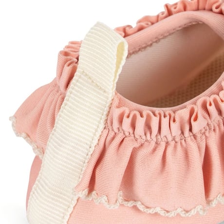 Konges Sløjd　KITTY FRILL SWIM SHOES - POWDER PINK