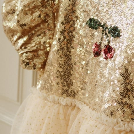 Konges Sløjd　STARLA PUFF SLEEVE DRESS