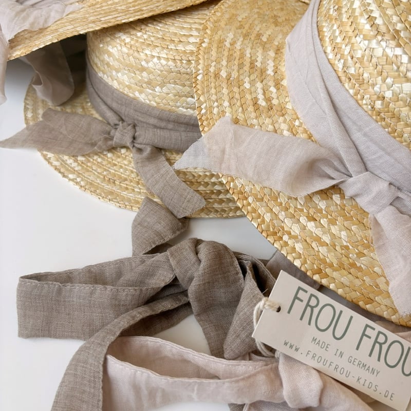 FROU FROU 麦わら帽子 Mサイズ FROU FROU kids 帽子 – LePuju