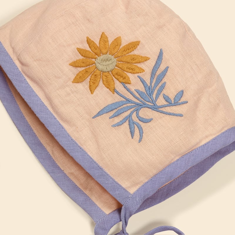 Apolina JONI BONNET - SATIN PINK | Baby Style LAB