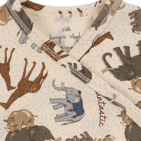 Konges Sløjd BASIC NEW BORN ONESIZE GOTS/ELEPHANTASTIC