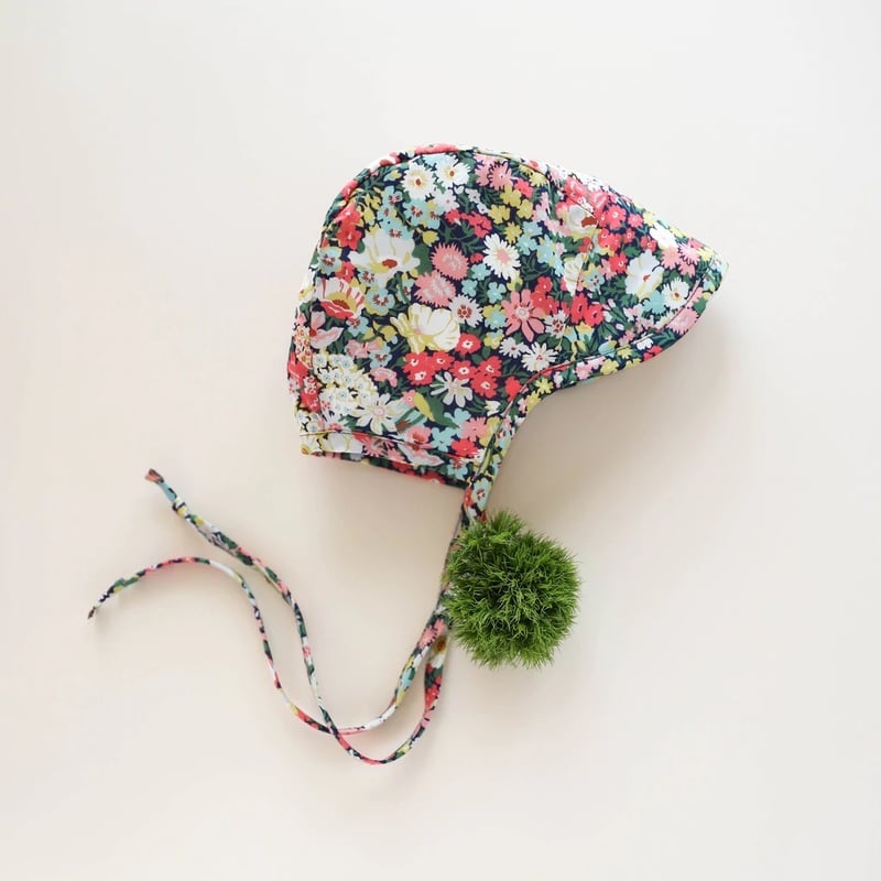 帽子 Apolina Rachel Bonnet Cap Poppy キッズファッション小物 Apolina Rachel Bonnet Cap Poppy