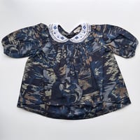 CARAMEL TILIA BABY DRESS 12M-2Y-TAPESTRY FLORAL BLUE