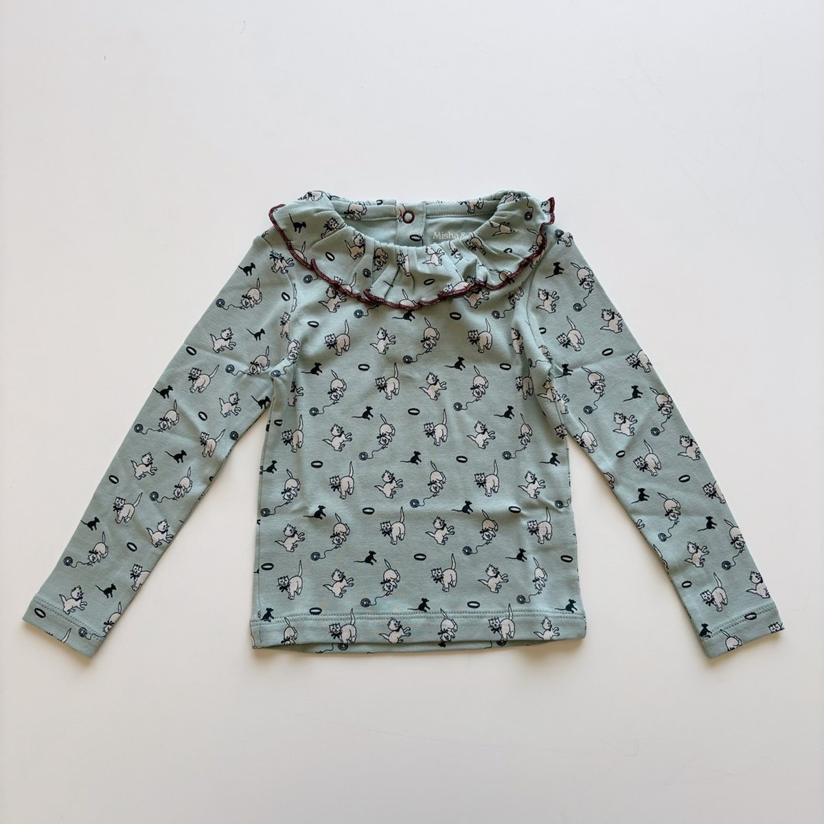 misha&puff paloma top 4y Sage Cat&Mouse