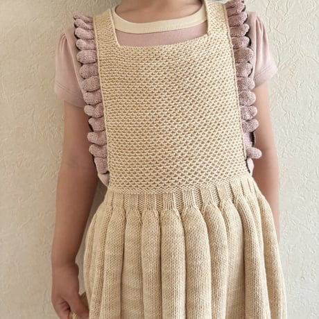 Misha & Puff　Louisa Pinafore - Bisque