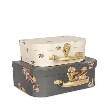 Konges Sløjd 2 PACK SUITCASE - LEMON/VAL DESERE