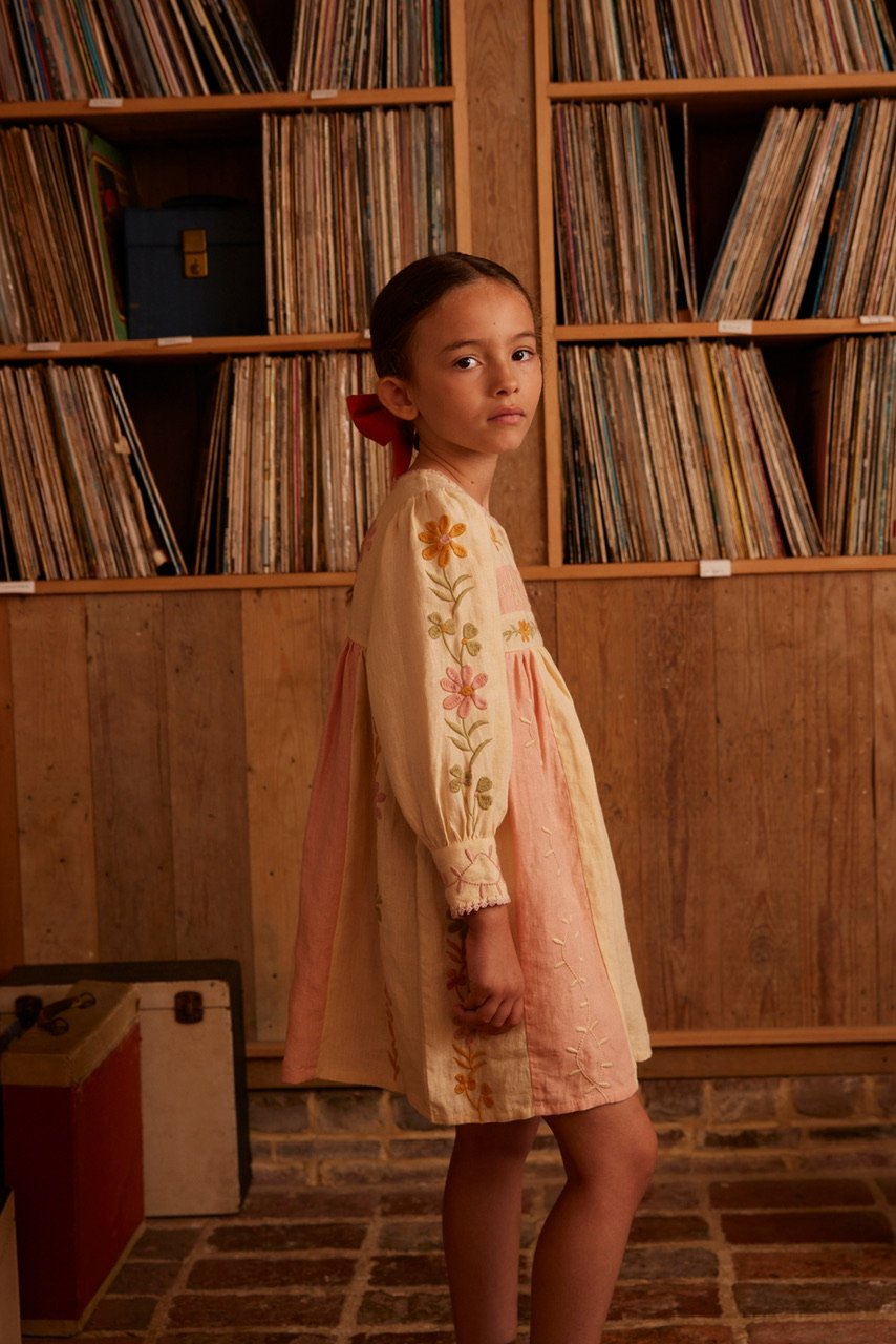 Apolina PASCALE DRESS - CASHEW | Baby Style LAB