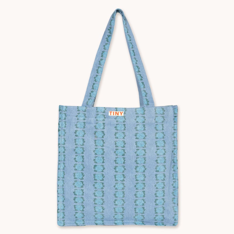 tiny cottons Blue Flowers Tote Bag | Baby Styl